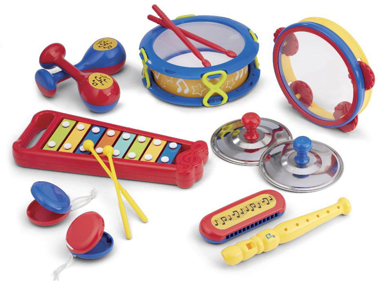 Детские музыкальные игрушки и инструменты