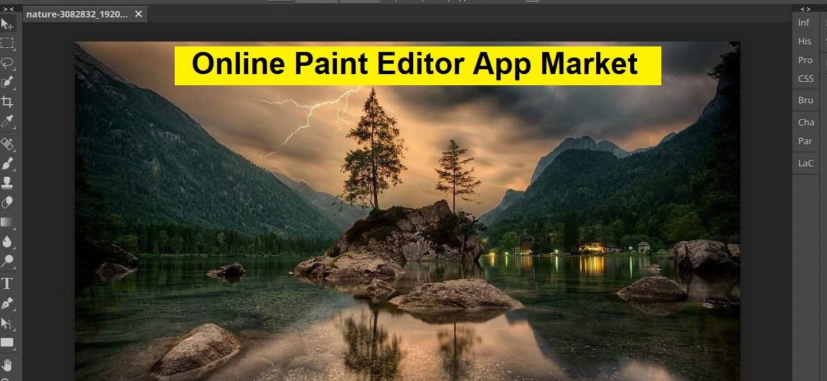 Online Paint Editor App