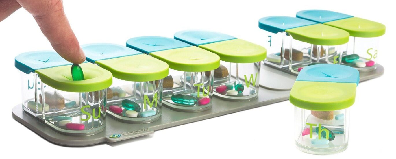 smart pill boxes and bottles