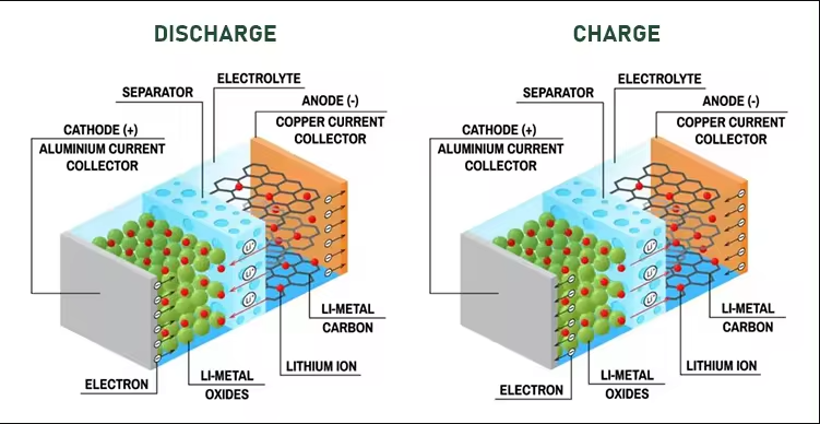 Lithium and Lithium Ion Battery Electrolyte